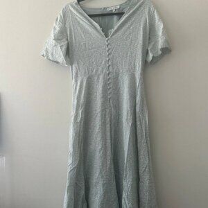 Ivy City Co. Ditsy Floral Midi Dress